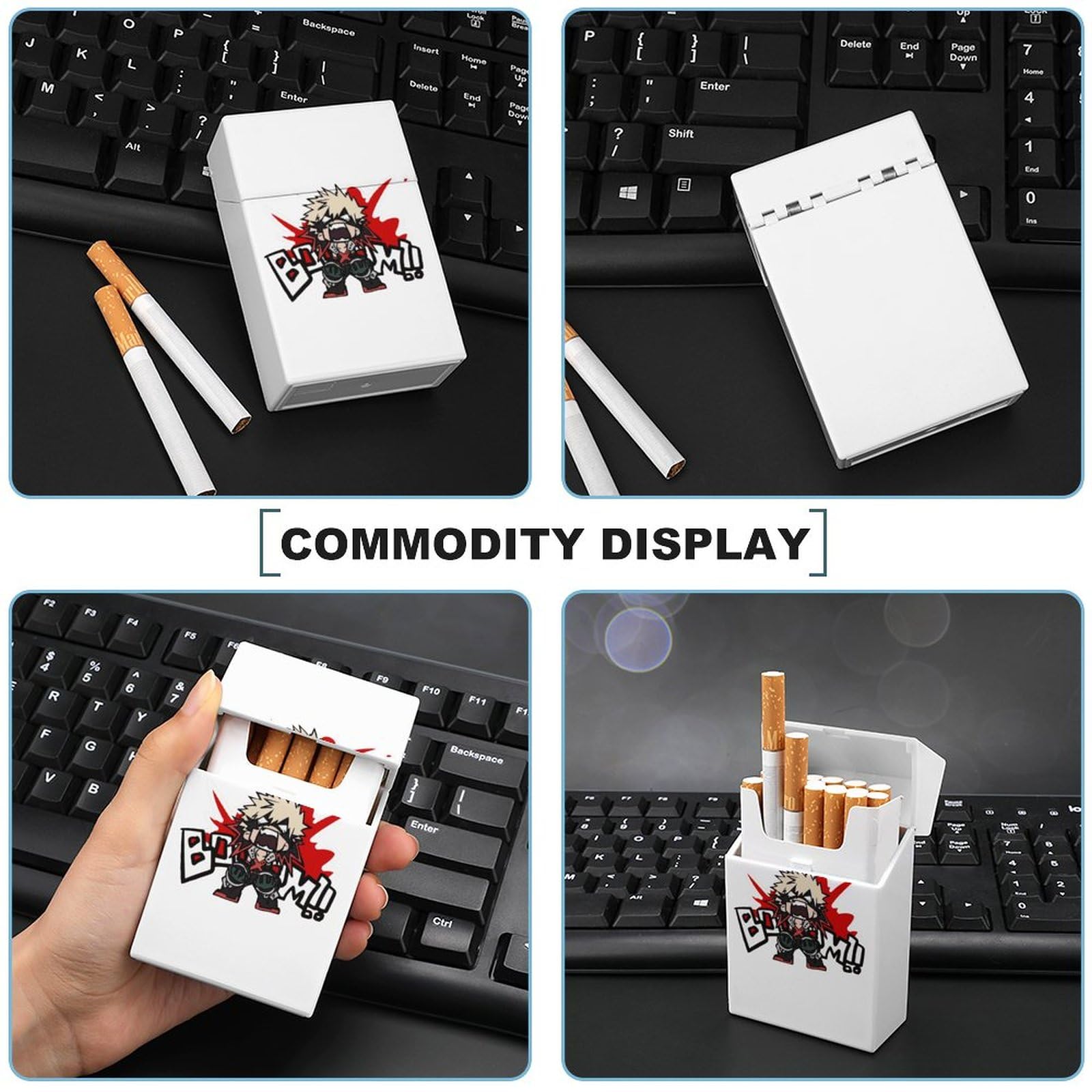 Amazon | 僕のヒーローアカデミア 爆豪勝己シガレットケース タバコ